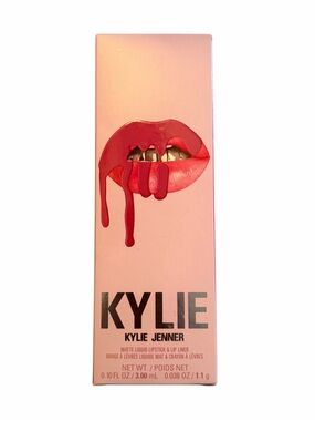 Kylie Jenner Matte Liquid Lipstick & Lip Liner - Color Posie  K